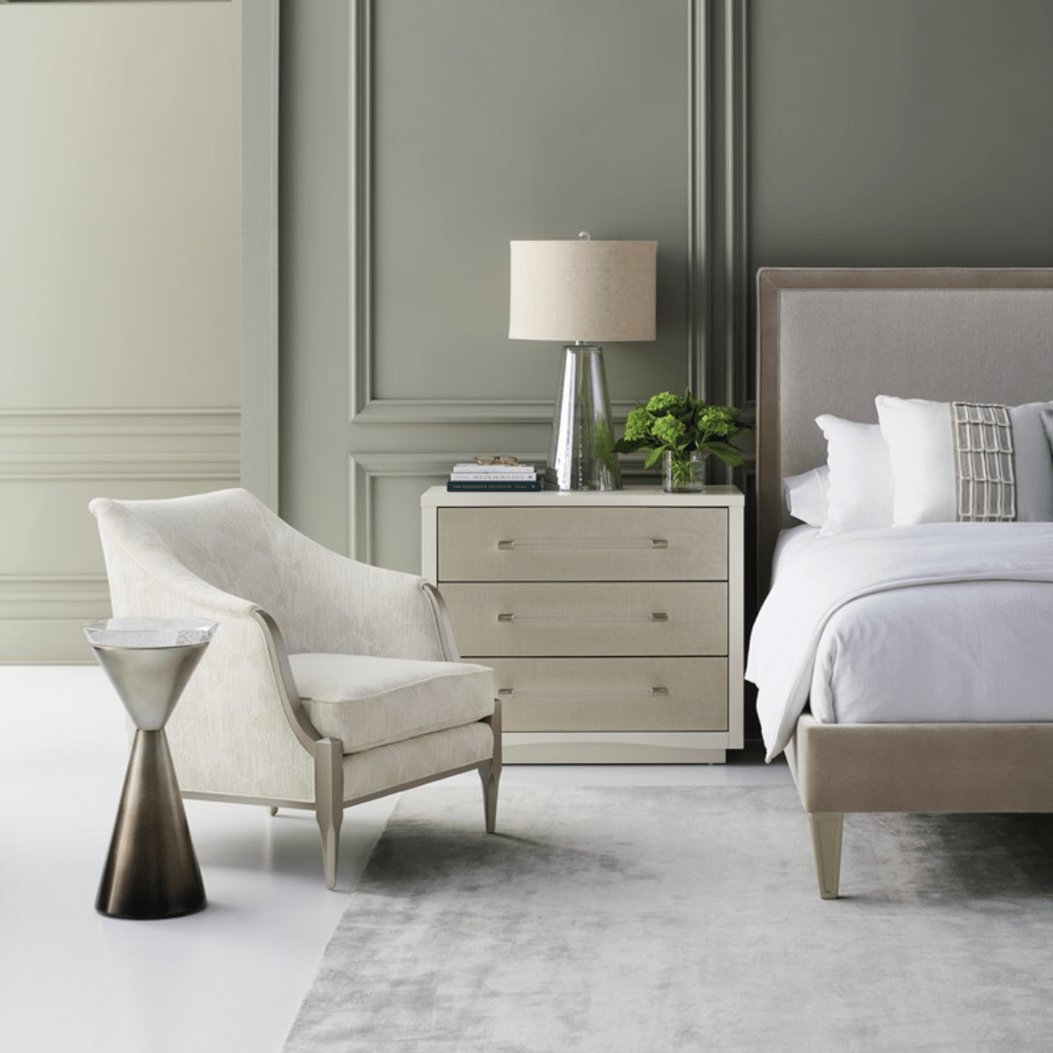 Caracole A Clear Touch Nightstand Furniture caracole-CLA-020-064 662896035469