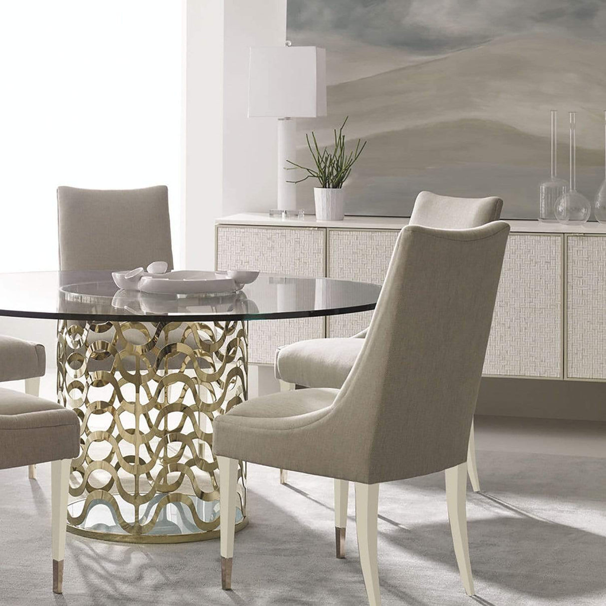 Caracole Bomb-Shell Cabinet Furniture Caracole-CLA-416-441 00662896009521