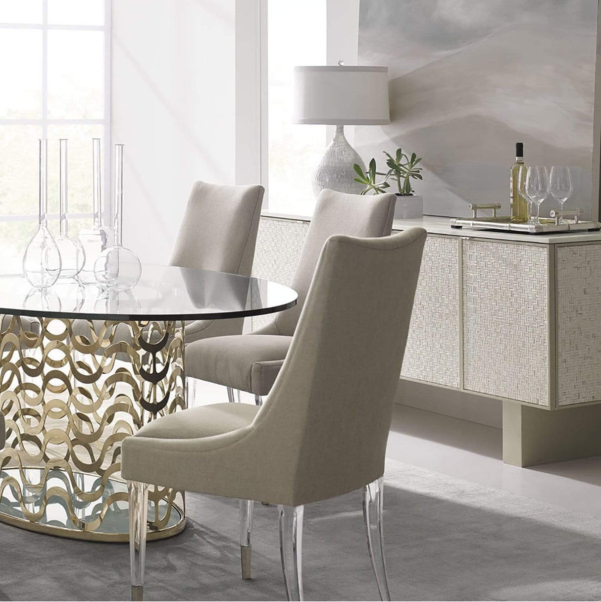 Caracole Bomb-Shell Cabinet Furniture Caracole-CLA-416-441 00662896009521