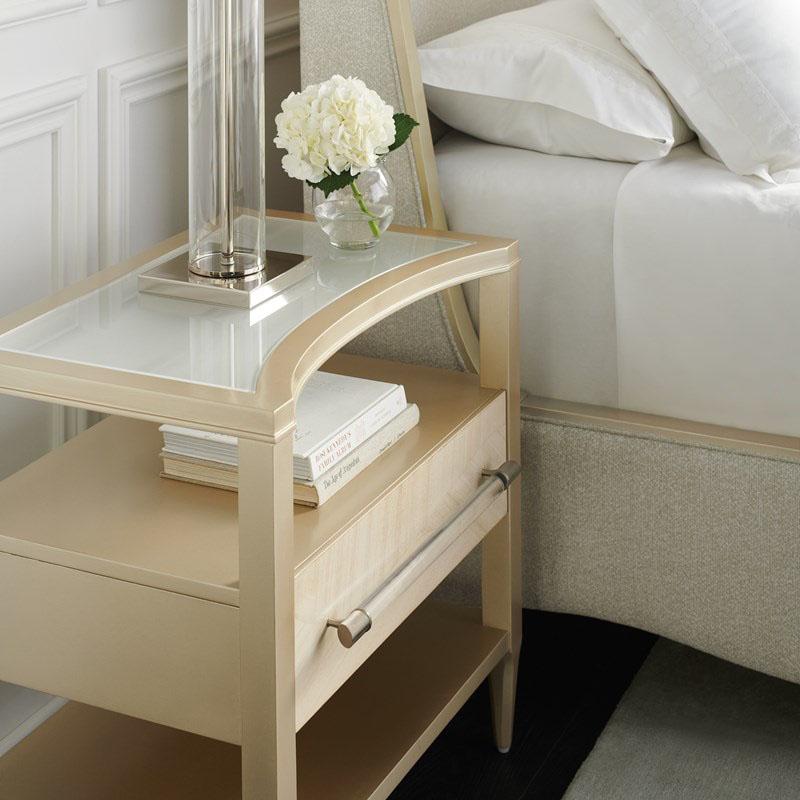 Caracole Clearly Open Nightstand Furniture caracole-CLA-020-063 662896035452