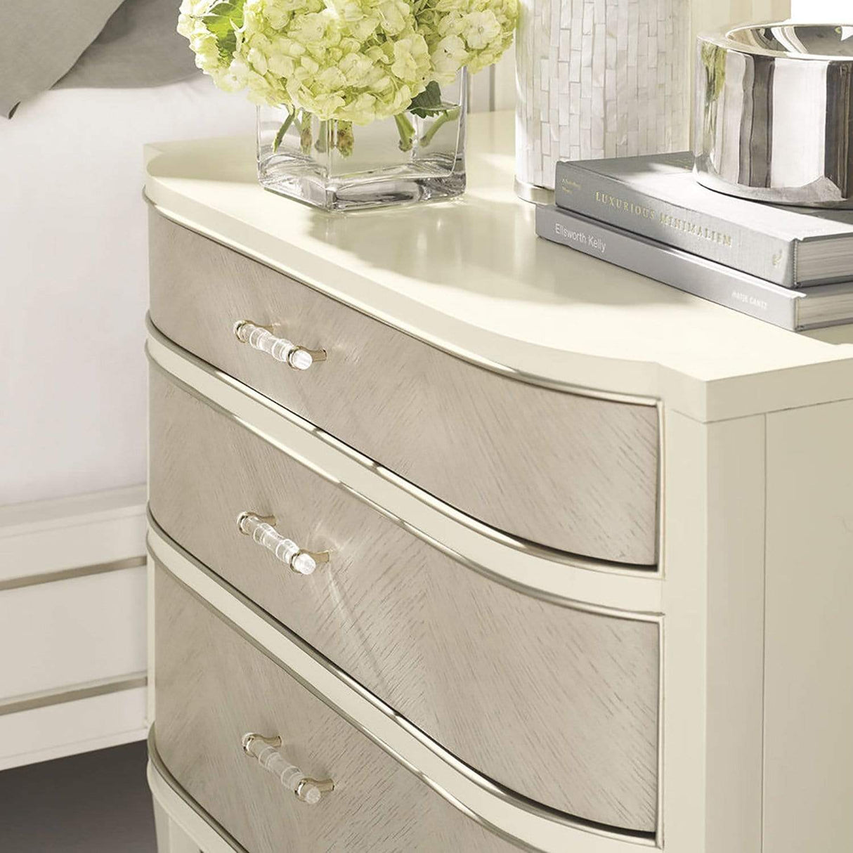 Caracole Dress Code Nightstand Furniture Caracole-CLA-416-064 00662896009422
