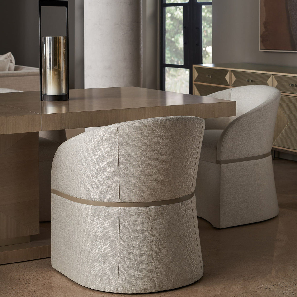 Caracole Dune Chair Furniture caracole-UPH-422-036-A 662896042542