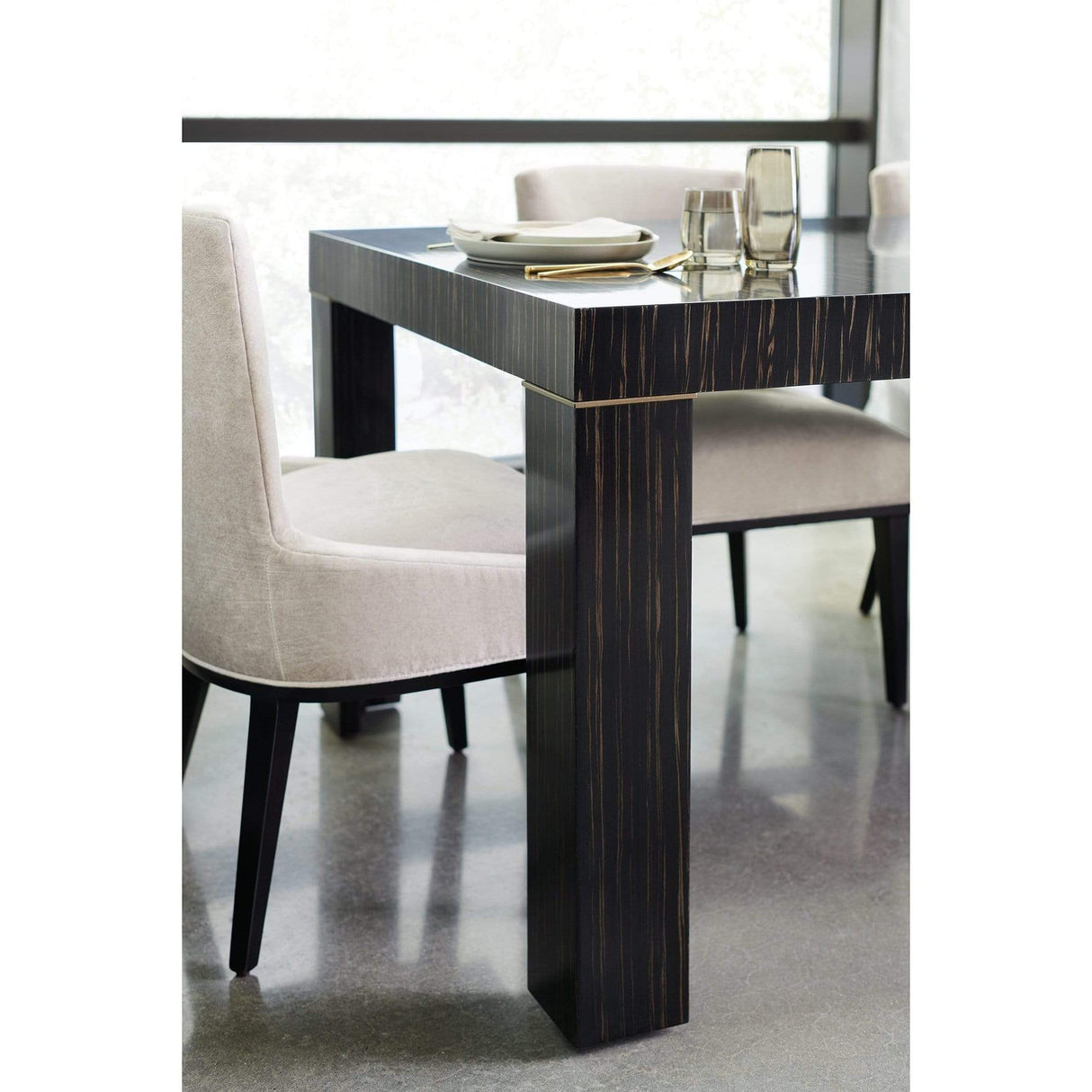 Caracole Edge Dining Table Furniture caracole-M102-419-202