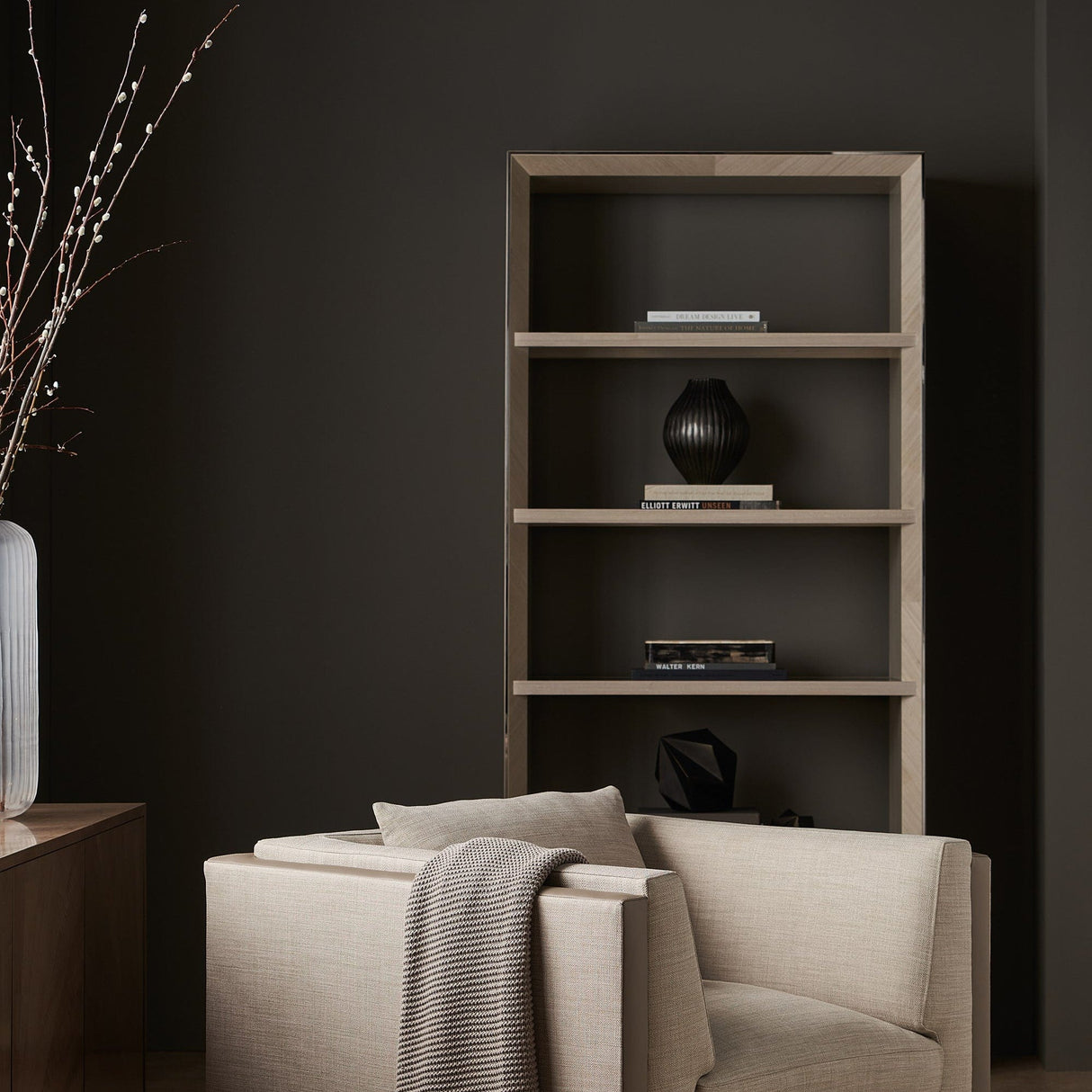 Caracole High Rise Bookcase Furniture Caracole-CLA-422-811 662896041989