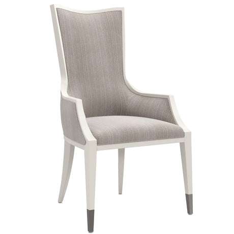 Caracole Lady Grey Arm Chair Furniture caracole-CLA-422-275 662896041637