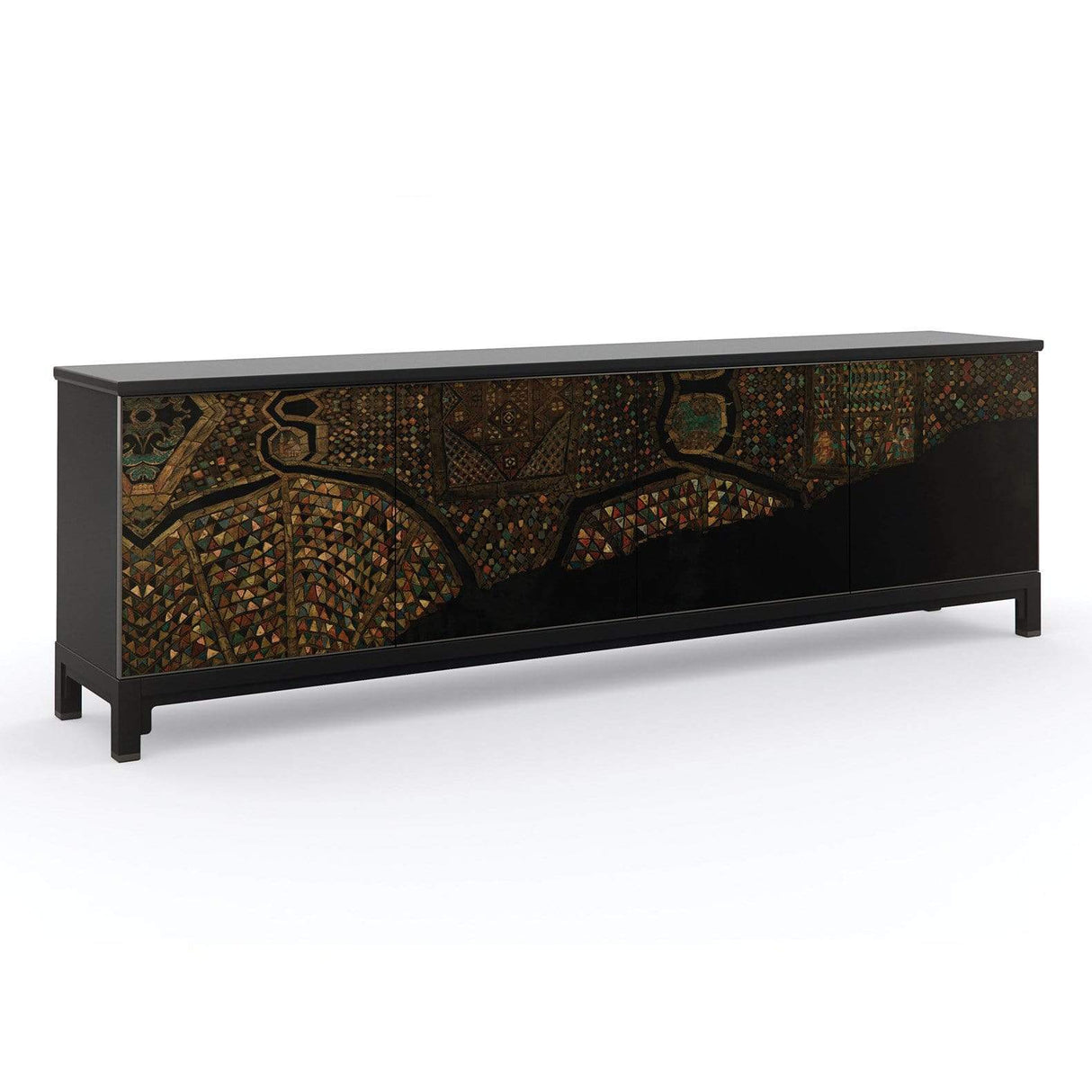 Caracole Mosaic Entertainment Console Furniture caracole-CLA-020-532