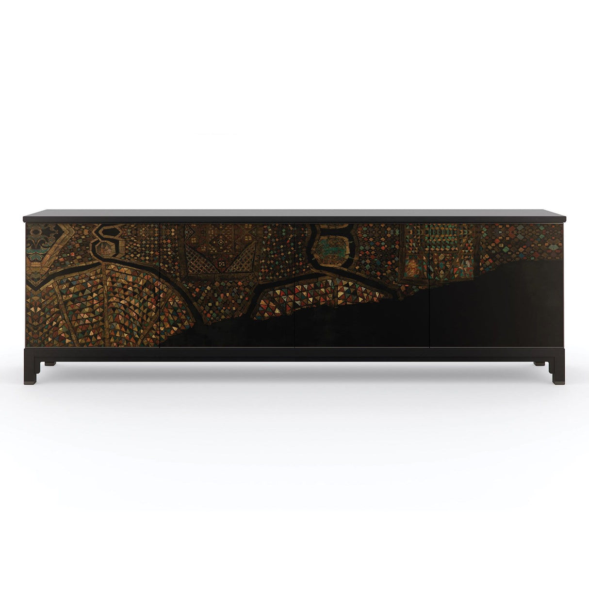 Caracole Mosaic Entertainment Console Furniture caracole-CLA-020-532