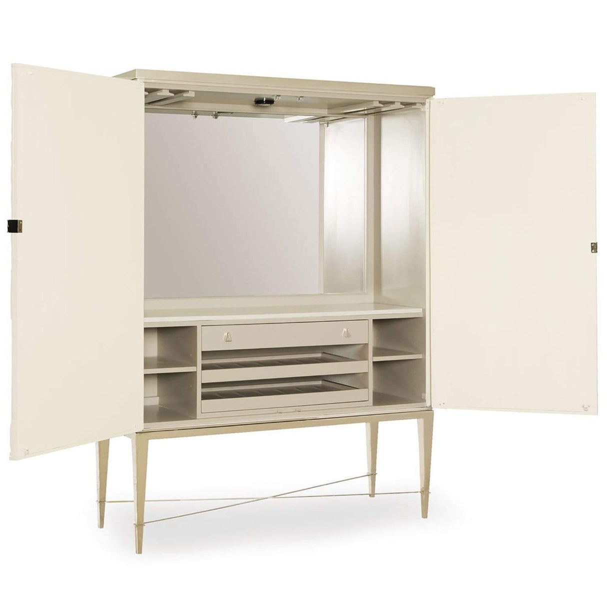 Caracole Palms Up! Bar Cabinet Furniture Caracole-CLA-416-052 00662896009392