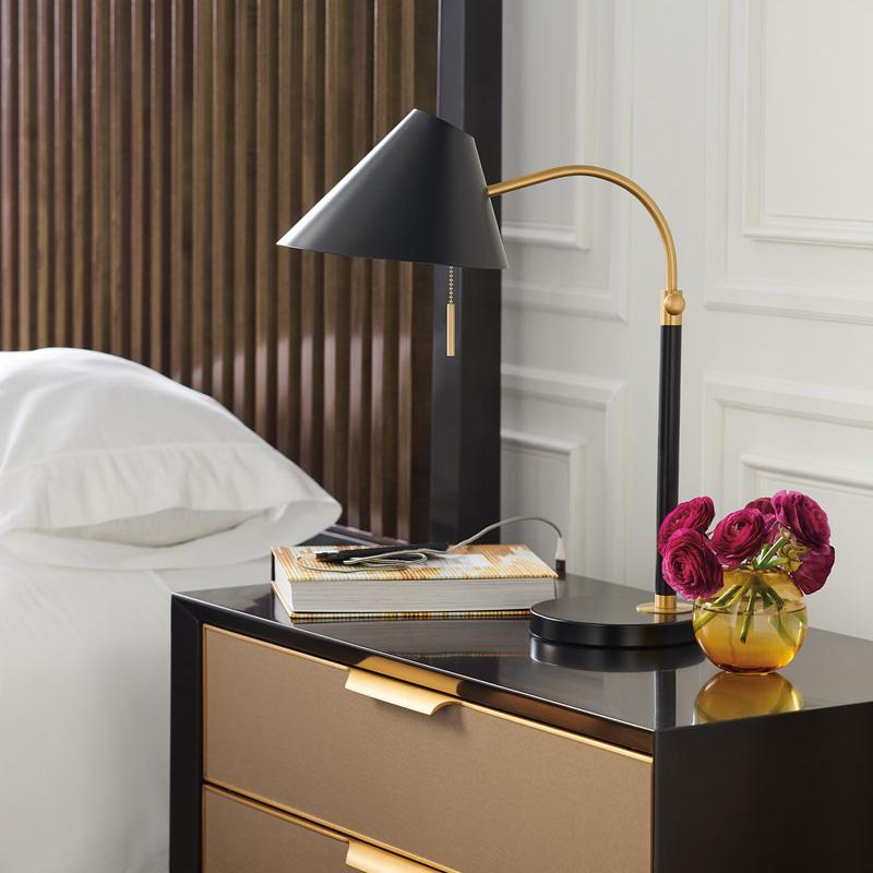 Caracole Pinstripe Bed Furniture