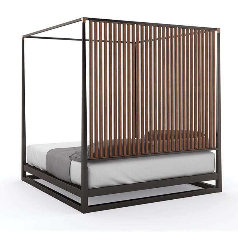 Caracole Pinstripe Bed Furniture