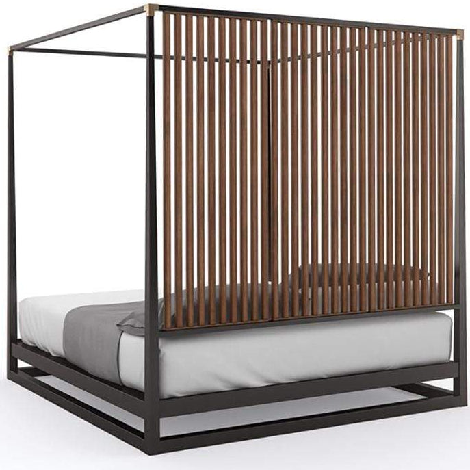 Caracole Pinstripe Bed Furniture