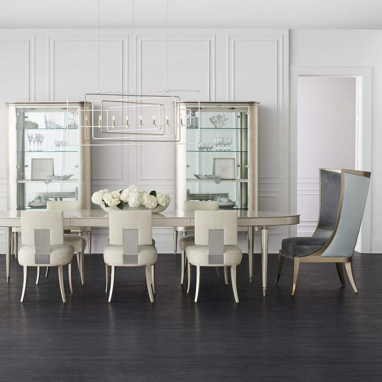 Caracole Pop Your Collar Chair Furniture caracole-UPH-418-033-B 662896035032