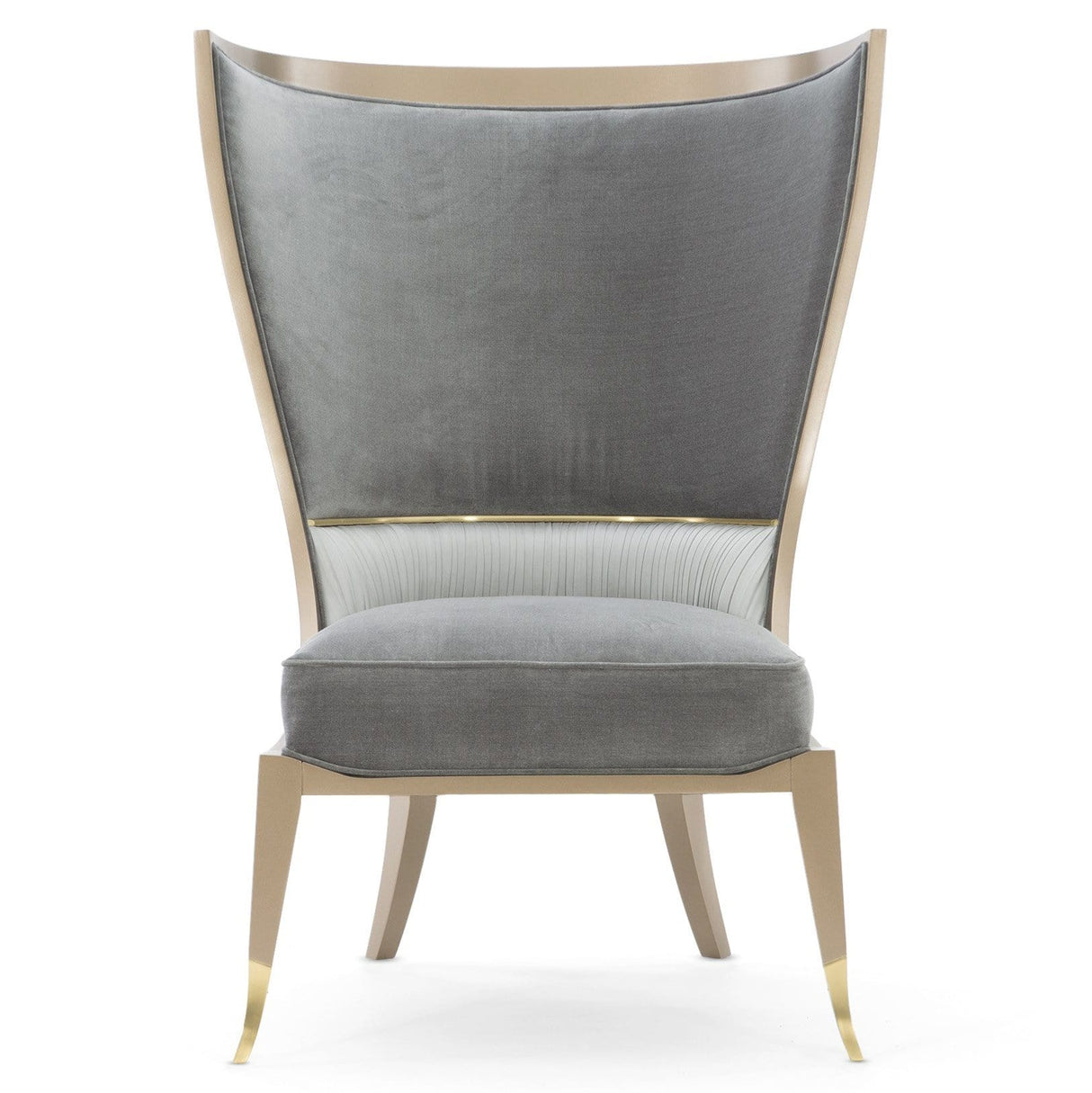 Caracole Pop Your Collar Chair Furniture caracole-UPH-418-033-B 662896035032