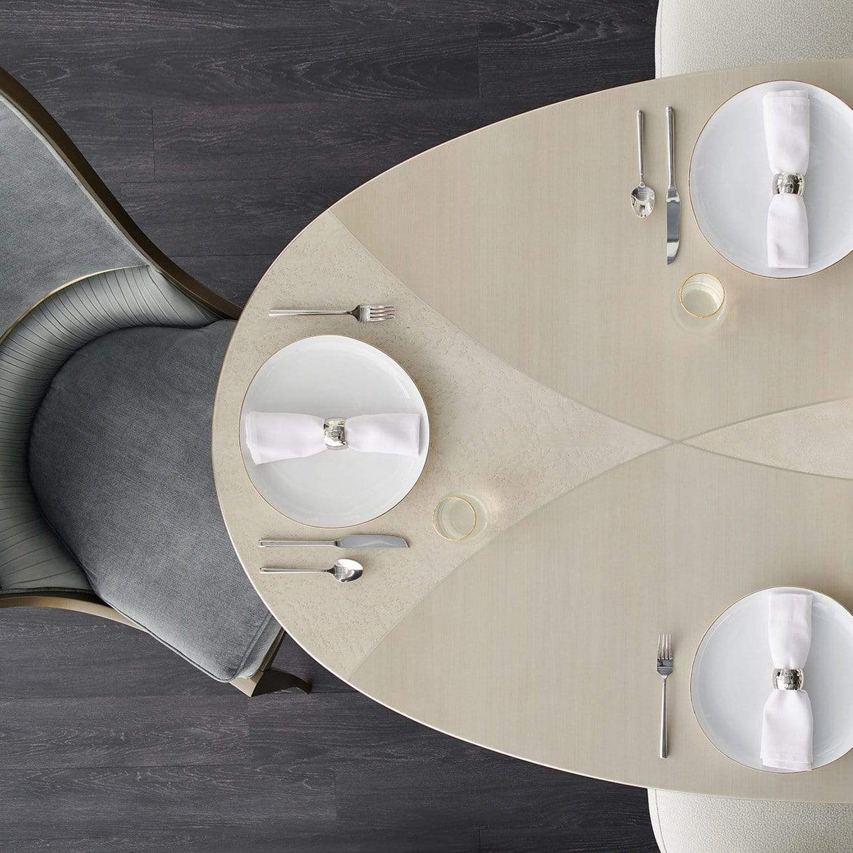 Caracole Pop Your Collar Chair Furniture caracole-UPH-418-033-B 662896035032