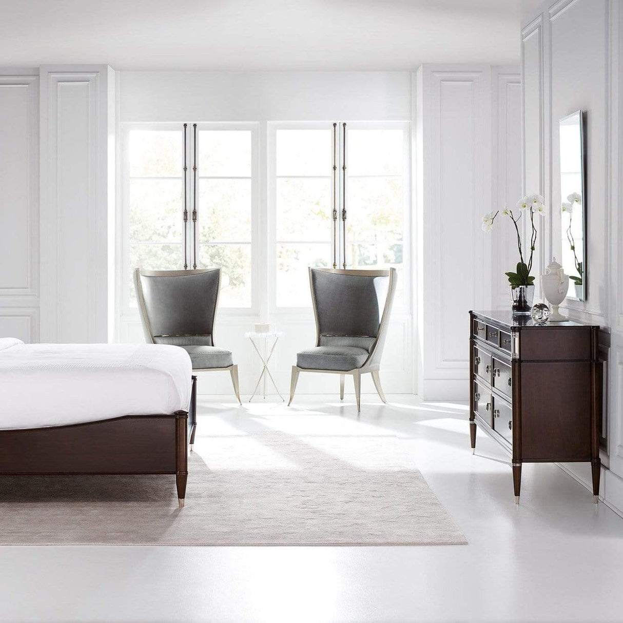 Caracole Pop Your Collar Chair Furniture caracole-UPH-418-033-B 662896035032