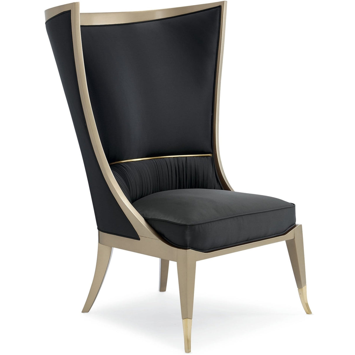 Caracole Pop Your Collar Chair Furniture caracole-UPH-418-033-B 662896035032