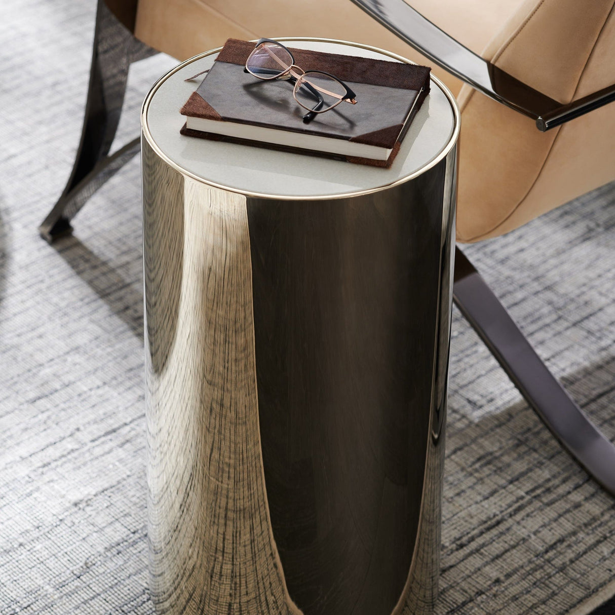 Caracole Round About Accent Table Furniture