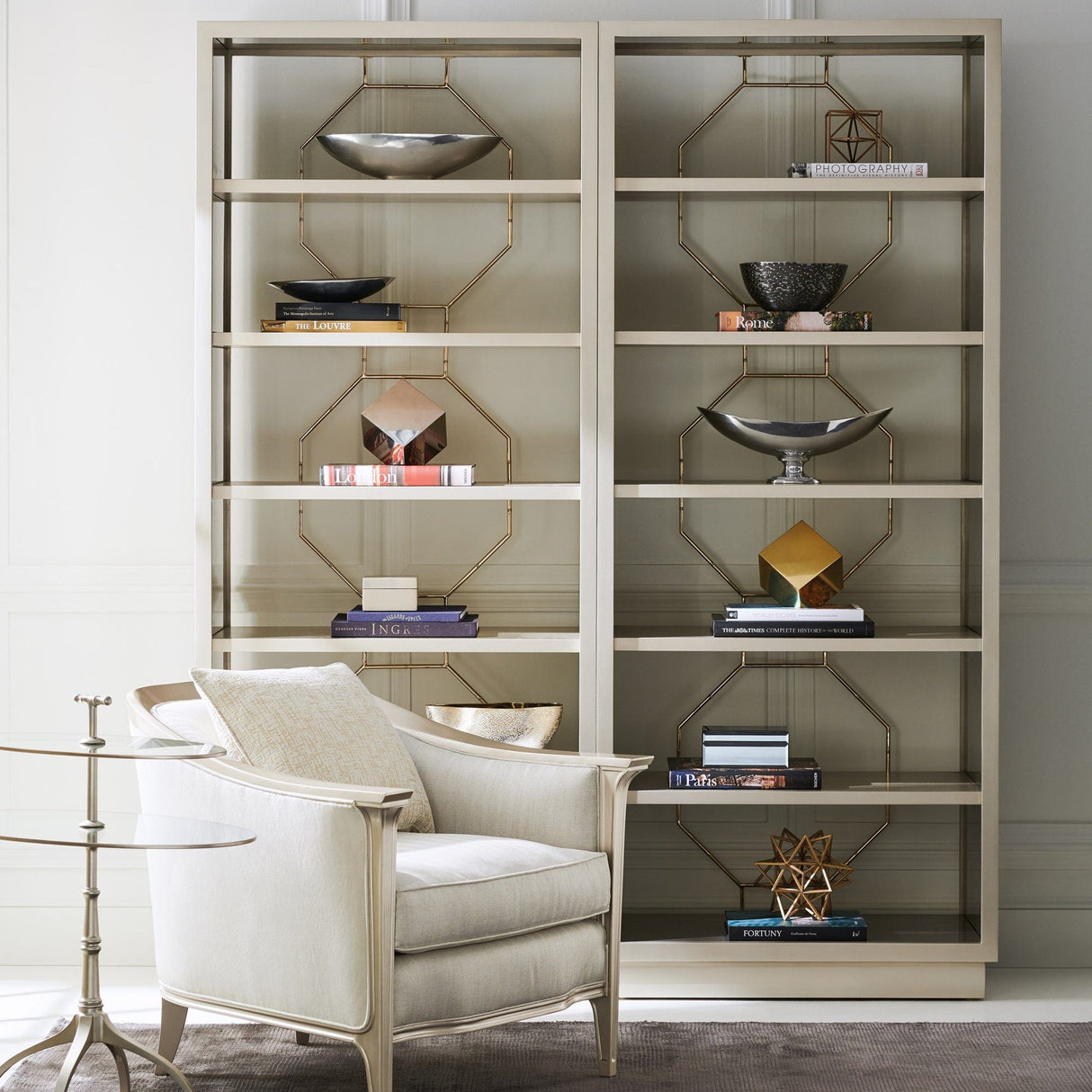 Caracole Shelf Life Etagère Furniture Caracole-CLA-419-811 662896029796