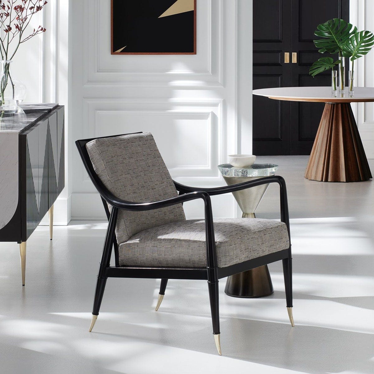 Caracole Spy Glass Side Table Furniture caracole-CLA-020-424 662896036244