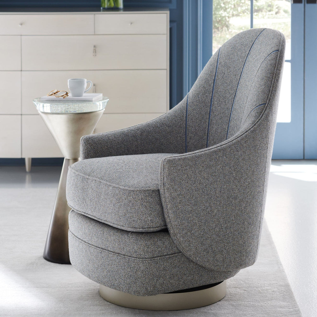 Caracole Spy Glass Side Table Furniture caracole-CLA-020-424 662896036244