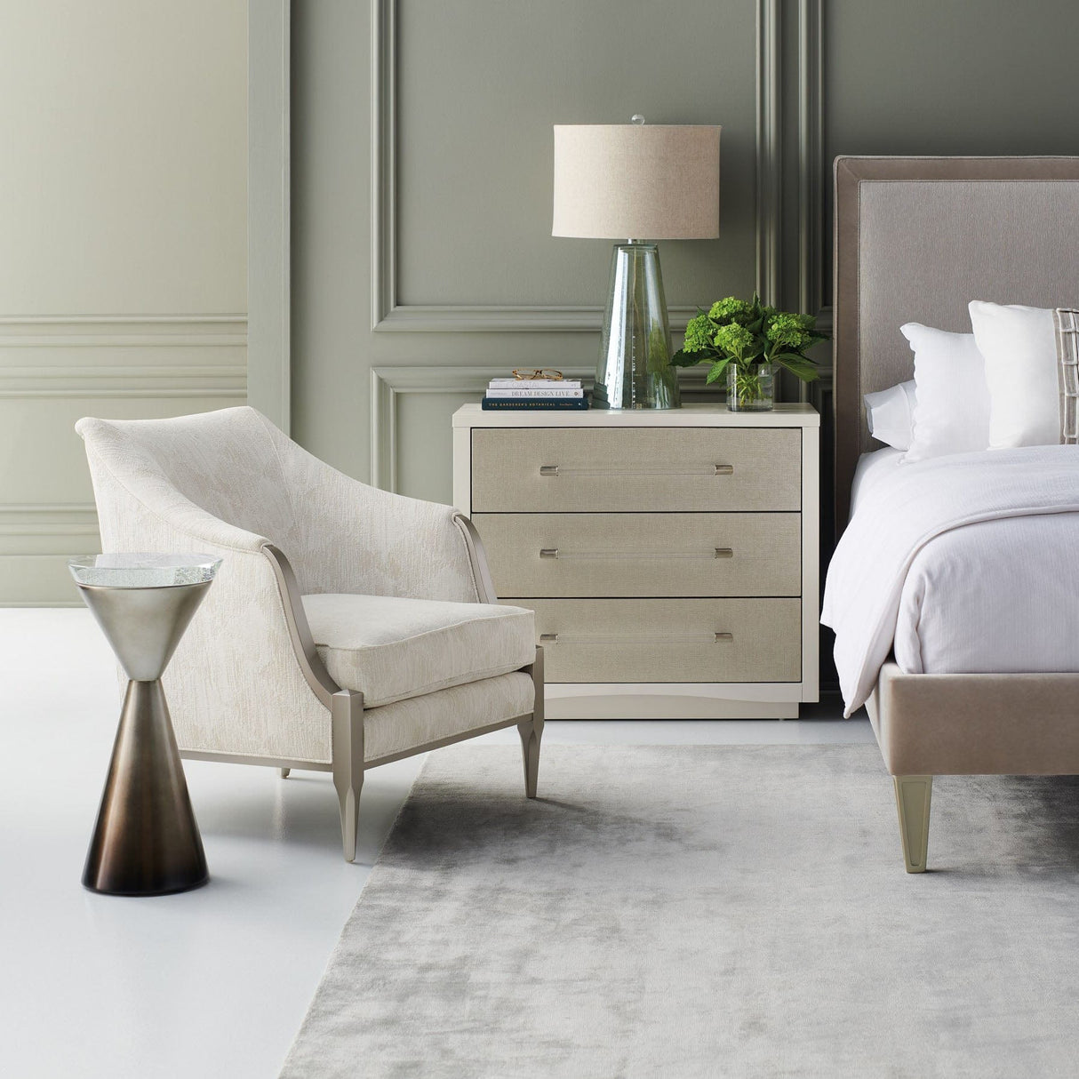 Caracole Spy Glass Side Table Furniture caracole-CLA-020-424 662896036244