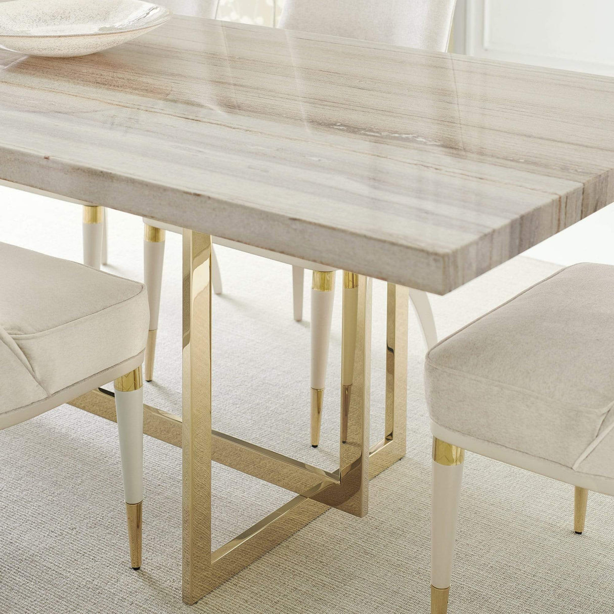 Caracole Wish You Were Here Dining Table Furniture caracole-CLA-019-203 662896032611