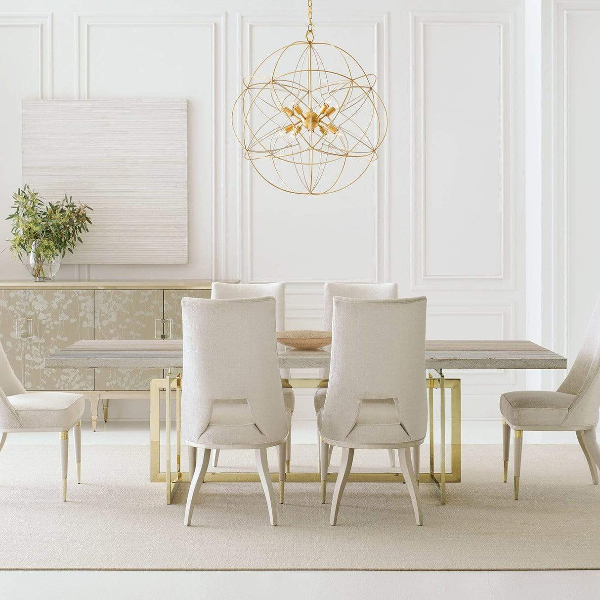 Caracole Wish You Were Here Dining Table Furniture caracole-CLA-019-203 662896032611