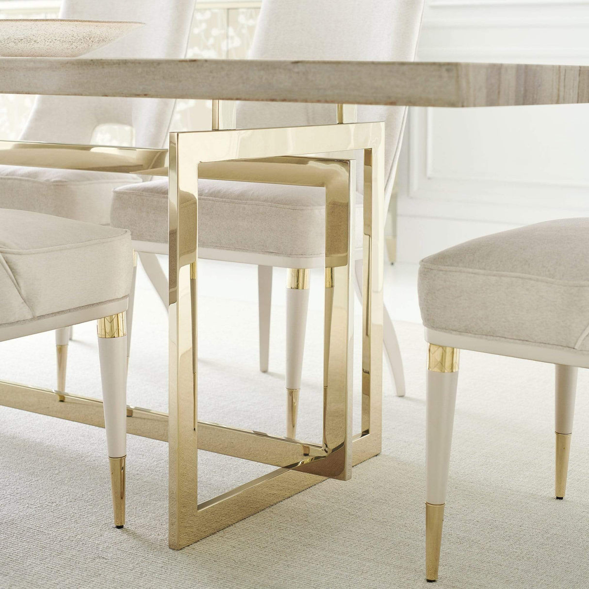 Caracole Wish You Were Here Dining Table Furniture caracole-CLA-019-203 662896032611