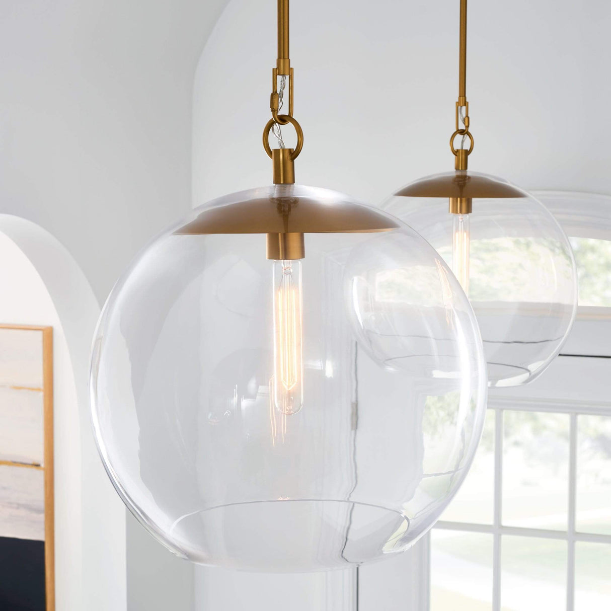 Chapman & Myers Atlantic Round Pendant Lighting