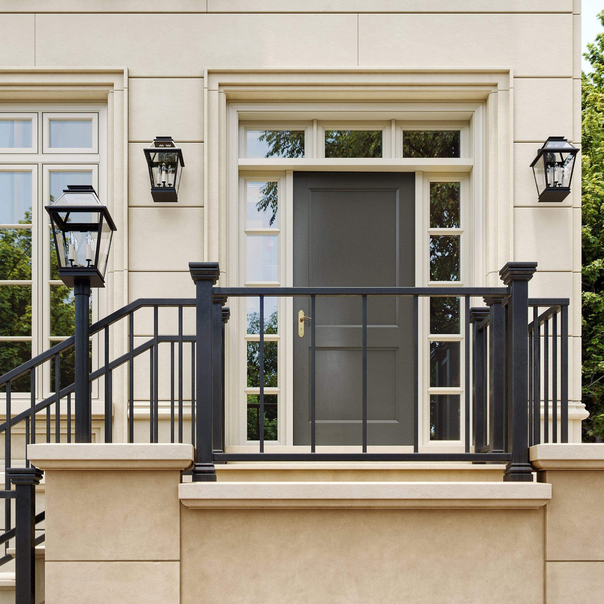 Chapman & Myers Falmouth Post Lantern Lighting chapman-myers-CO1064DWZ 014817604740