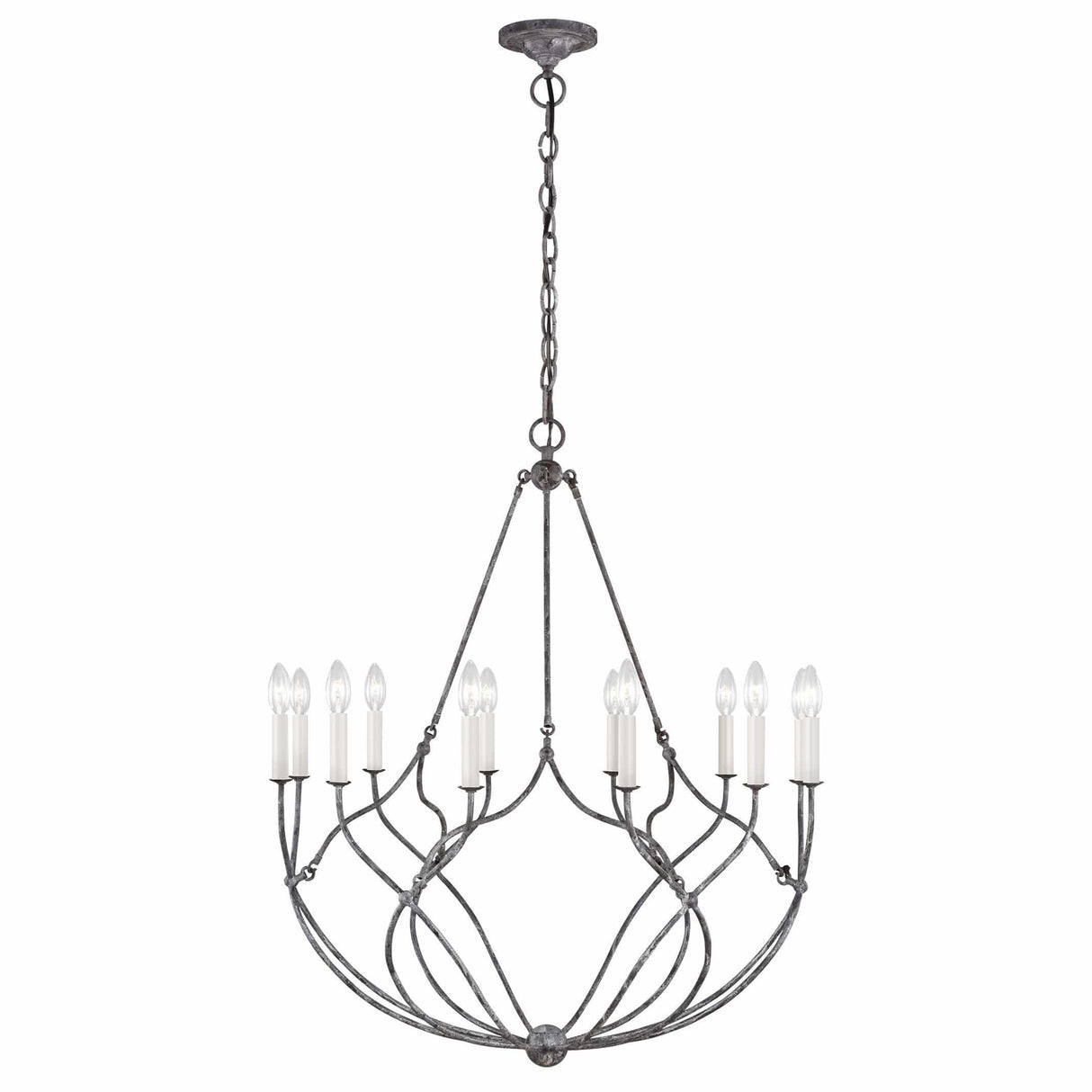 Chapman & Myers Richmond Chandelier Lighting chapman-myers-CC11212WGV 014817595024