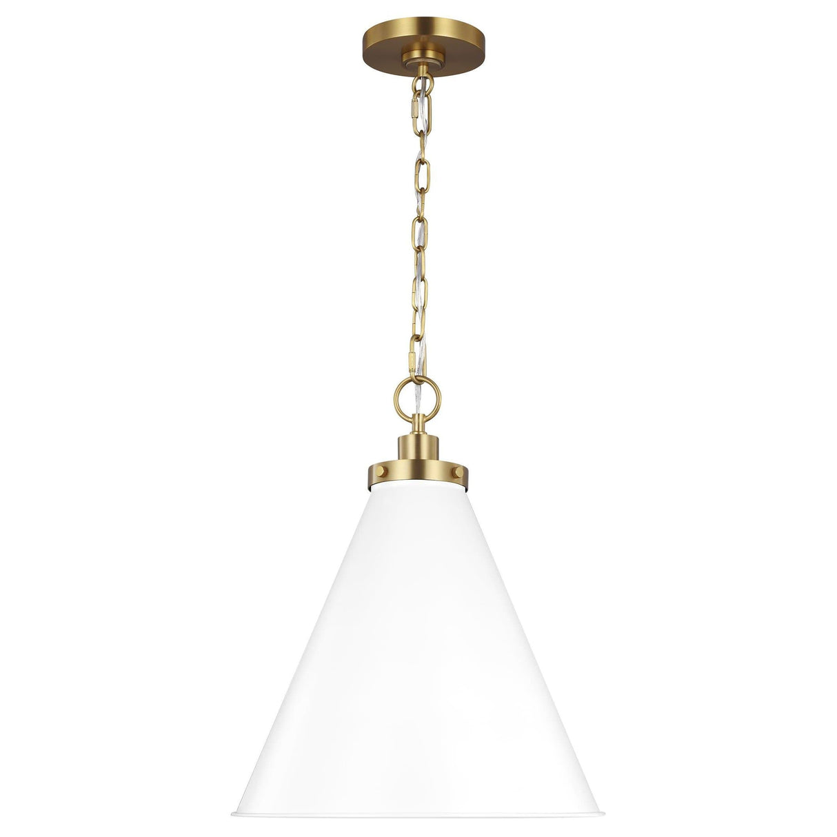 Chapman & Myers Wellfleet Cone Pendant Lighting chapman-myers-CP1271MWTBBS 014817613872