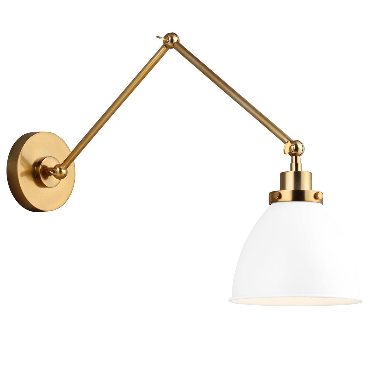 Chapman & Myers Wellfleet Dome Task Sconce Lighting