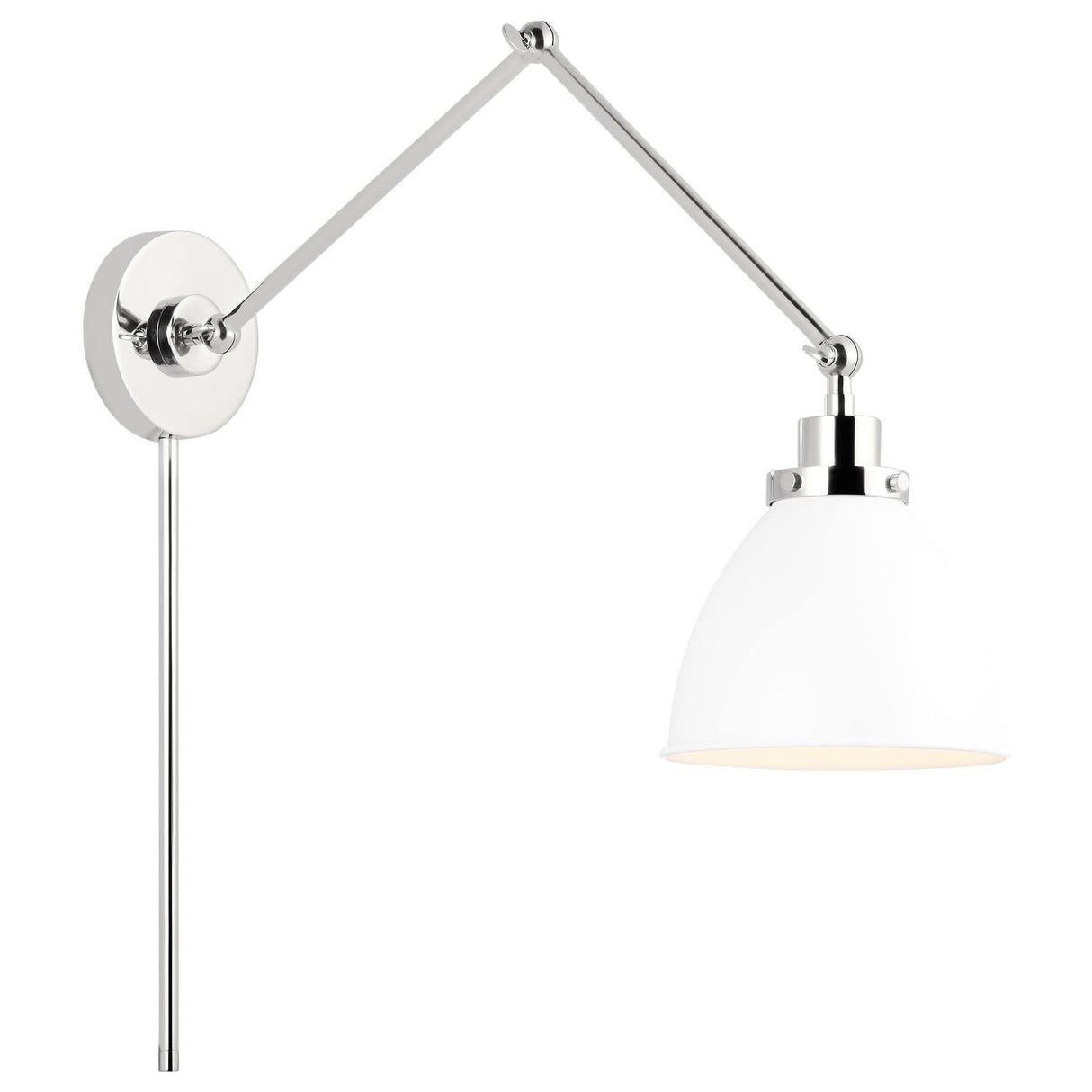 Chapman & Myers Wellfleet Dome Task Sconce Lighting