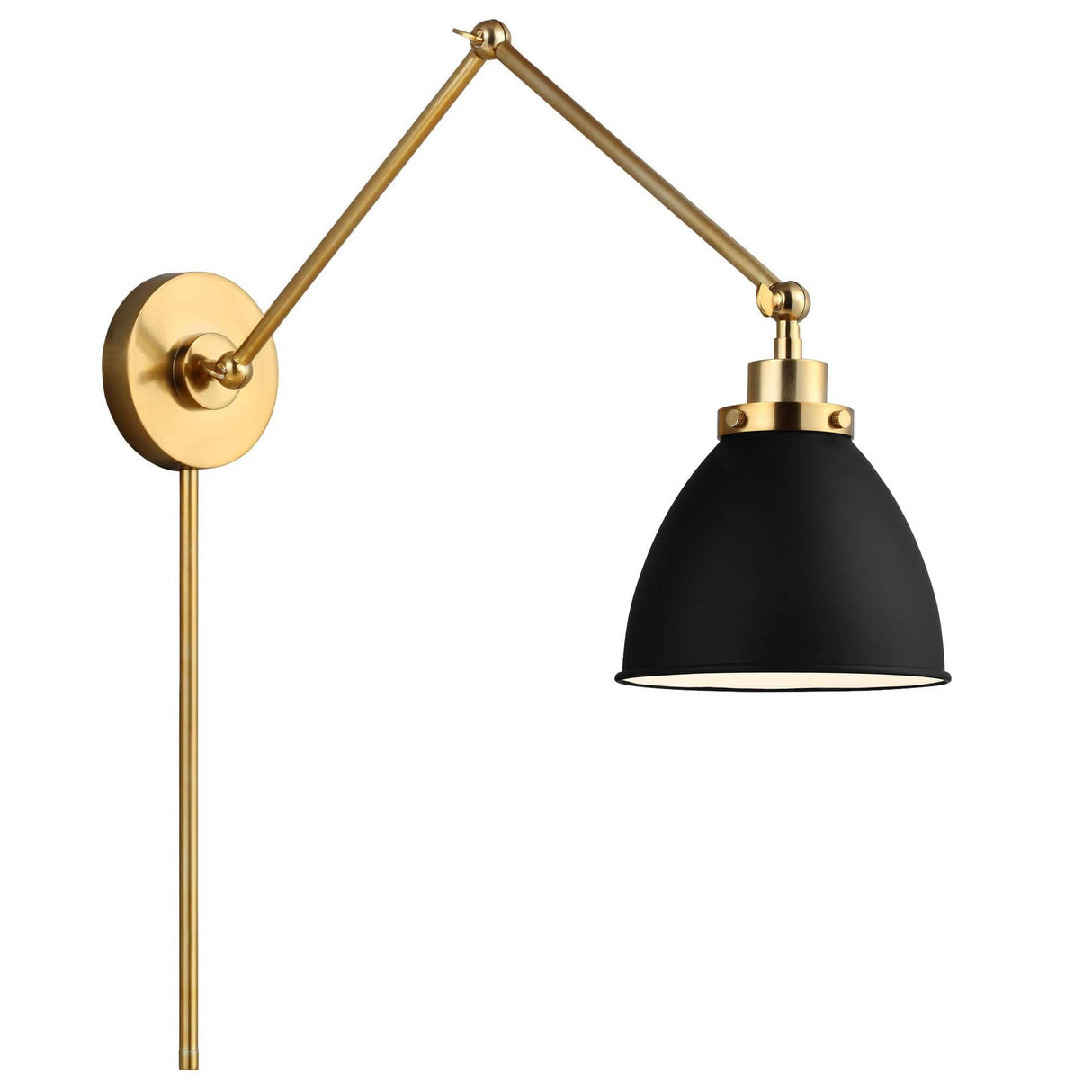 Chapman & Myers Wellfleet Dome Task Sconce Lighting