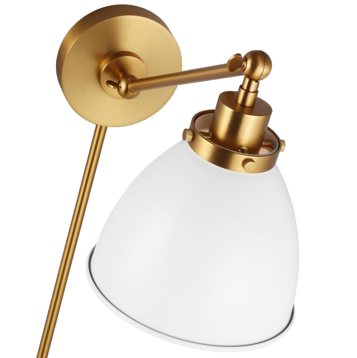 Chapman & Myers Wellfleet Dome Task Sconce Lighting