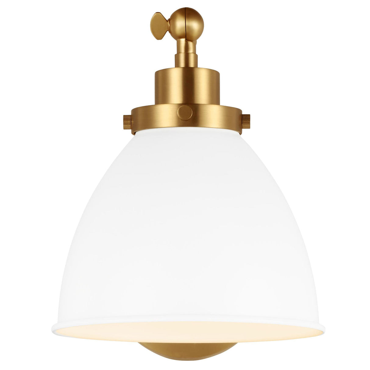 Chapman & Myers Wellfleet Dome Task Sconce Lighting chapman-myers-CW1131MWTBBS 014817614114