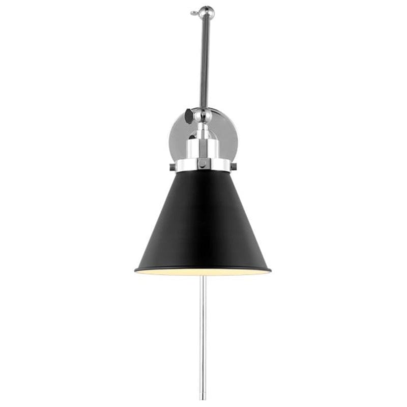 Chapman & Myers Wellfleet Double Arm Cone Task Sconce Lighting