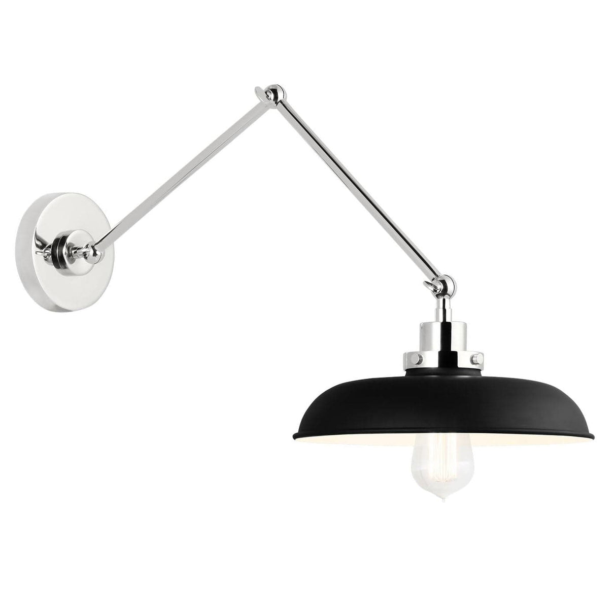 Chapman & Myers Wellfleet Double Arm Wide Task Sconce Lighting