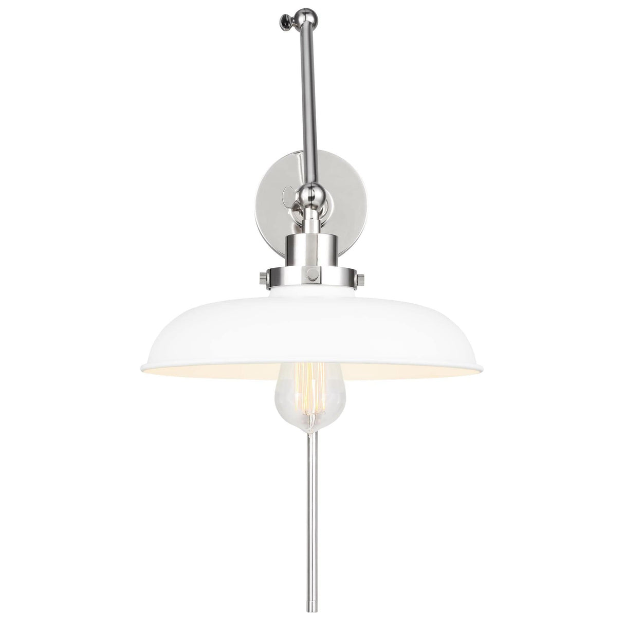 Chapman & Myers Wellfleet Double Arm Wide Task Sconce Lighting