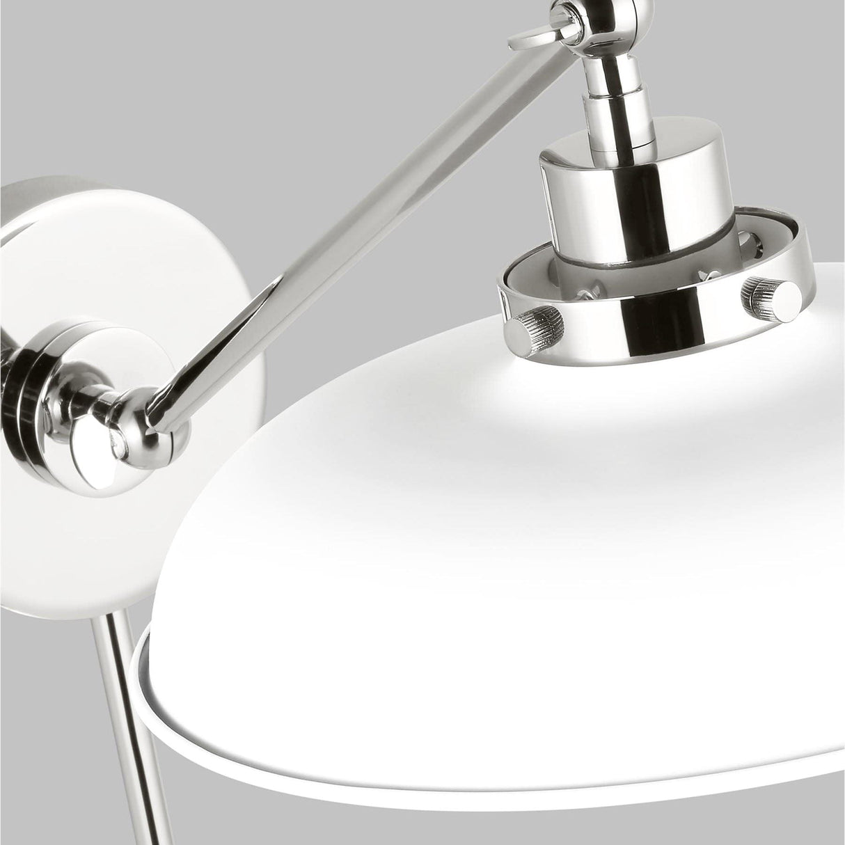 Chapman & Myers Wellfleet Single Arm Wide Task Sconce Lighting