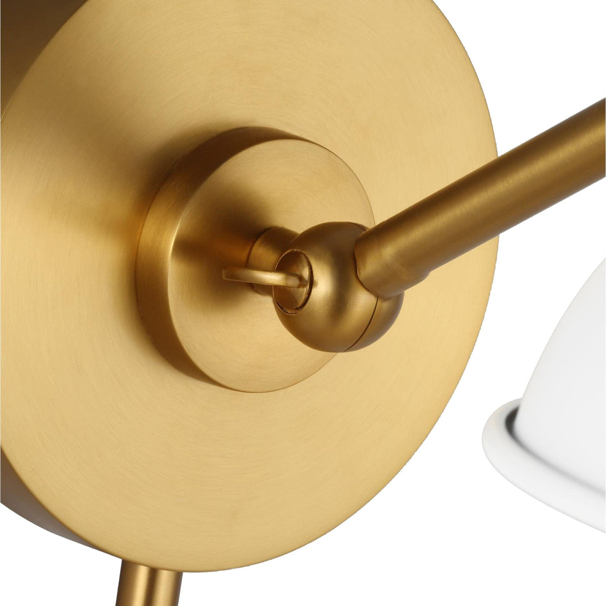 Chapman & Myers Wellfleet Single Arm Wide Task Sconce Lighting