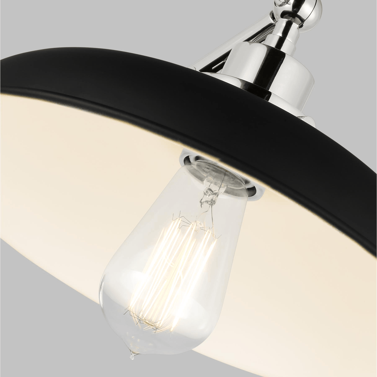 Chapman & Myers Wellfleet Single Arm Wide Task Sconce Lighting