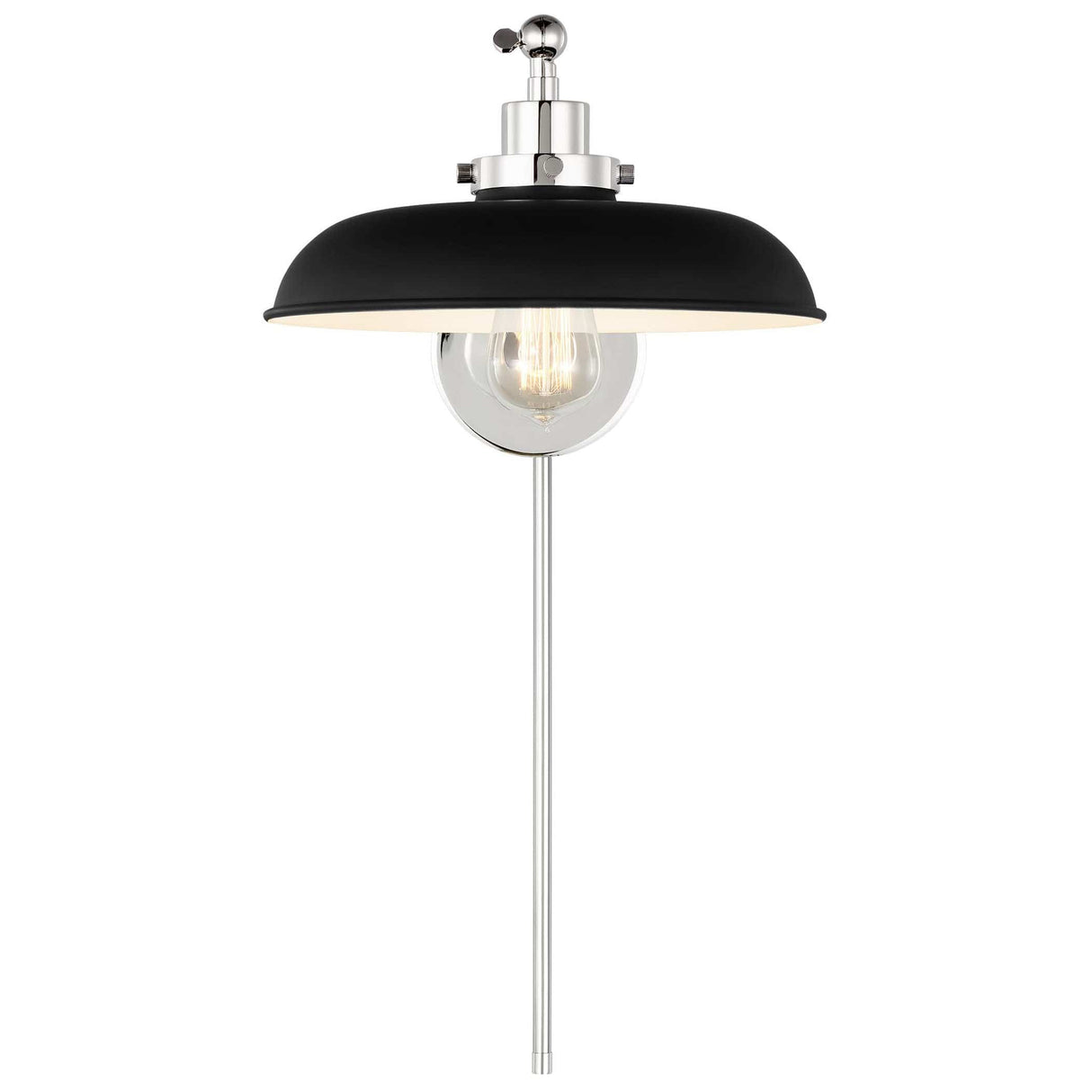 Chapman & Myers Wellfleet Single Arm Wide Task Sconce Lighting