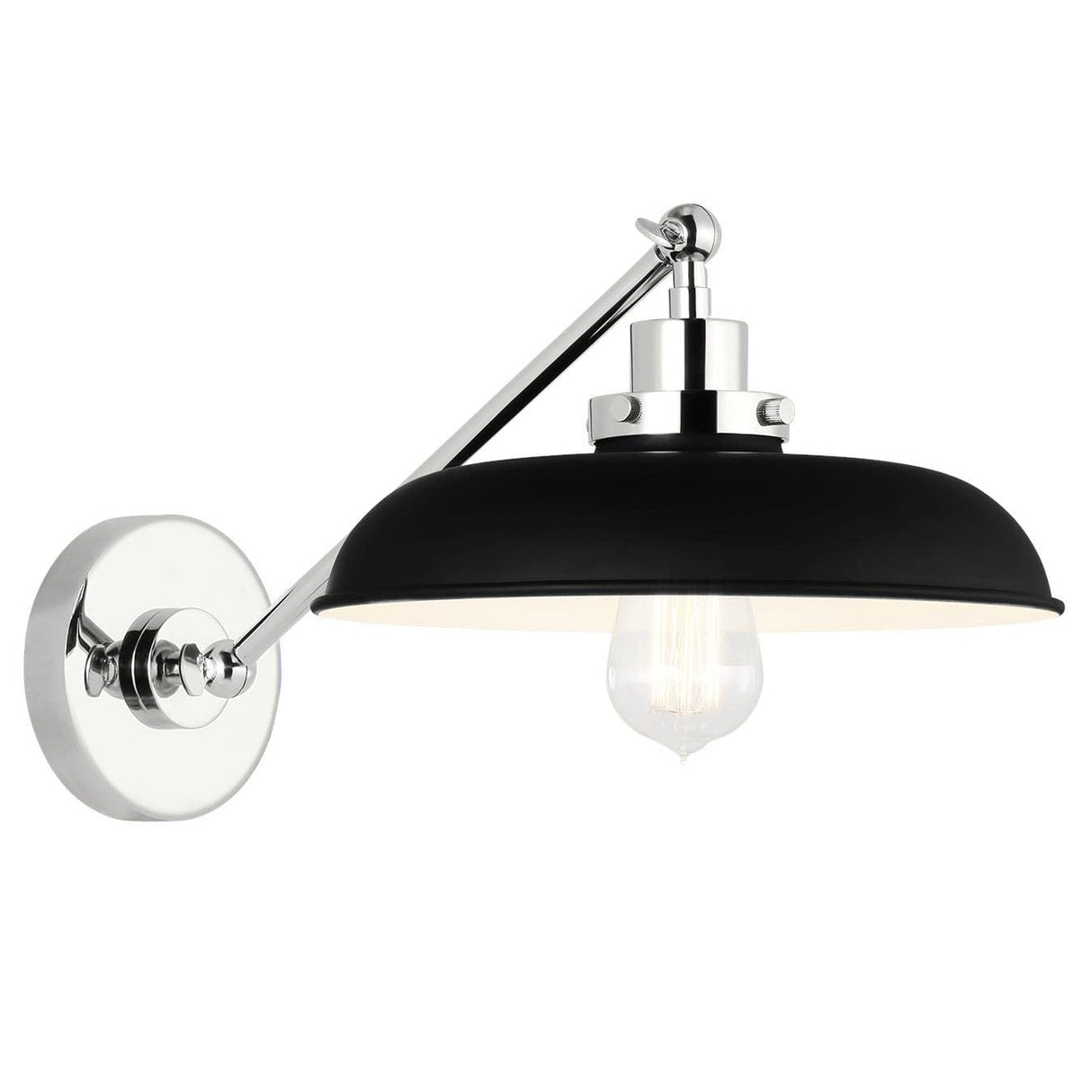 Chapman & Myers Wellfleet Single Arm Wide Task Sconce Lighting