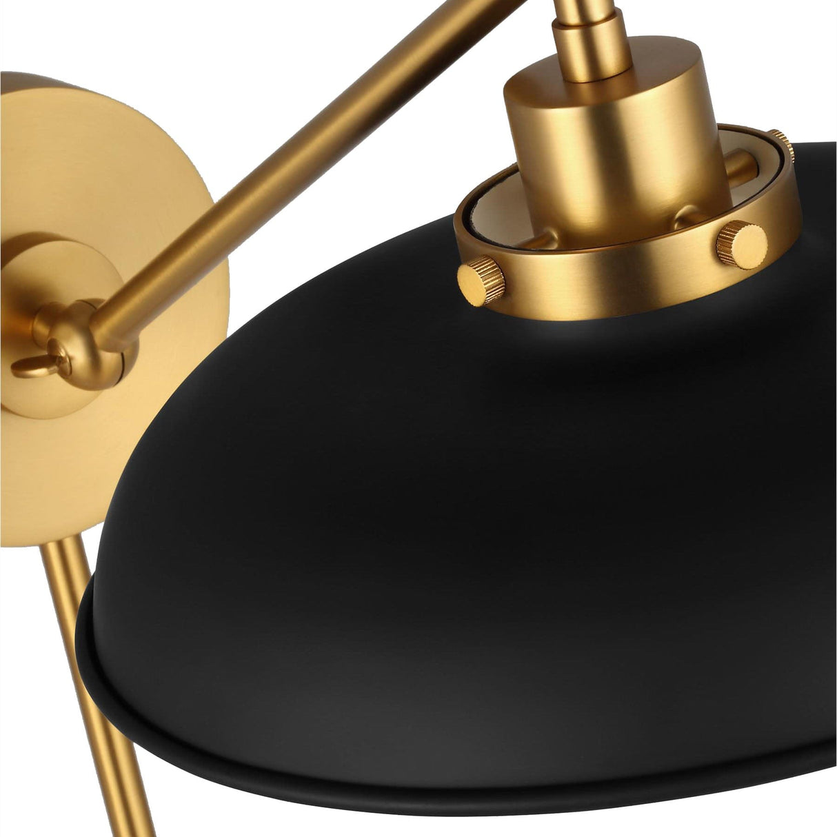 Chapman & Myers Wellfleet Single Arm Wide Task Sconce Lighting