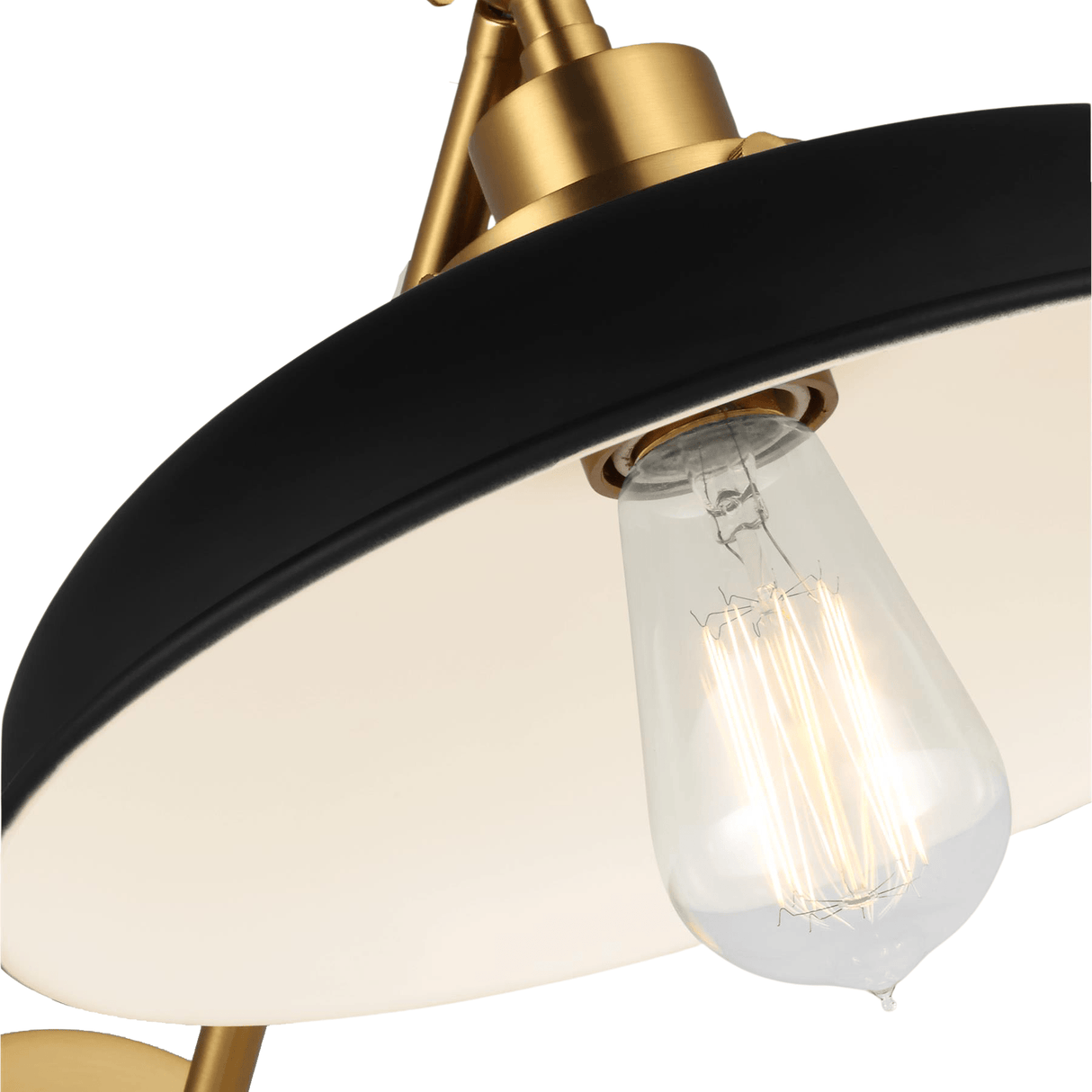 Chapman & Myers Wellfleet Single Arm Wide Task Sconce Lighting