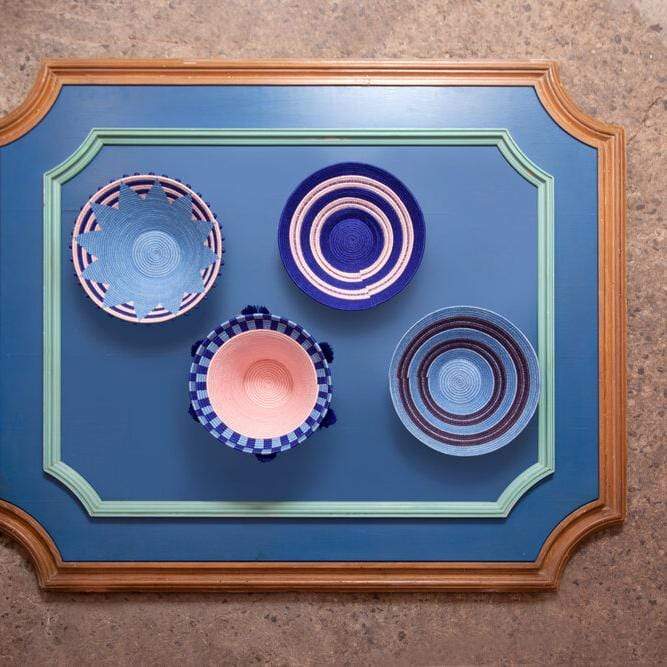 Charlie Sprout Twins Large Basket - Cobalt Pillow & Decor charlie-sprout-HS20-5