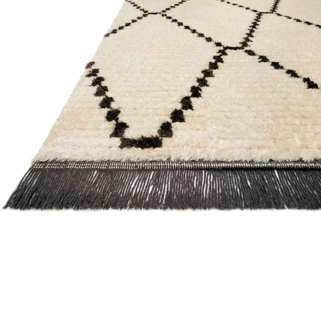 Chris Loves Julia x Loloi Alice Rug - Cream/Charcoal Rugs