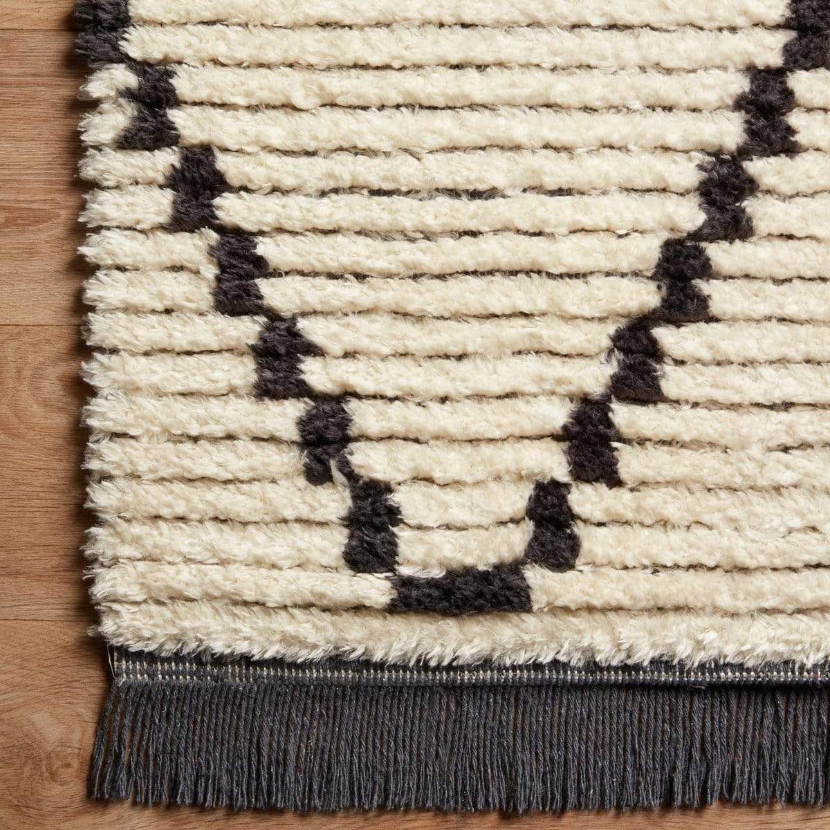 Chris Loves Julia x Loloi Alice Rug - Cream/Charcoal Rugs